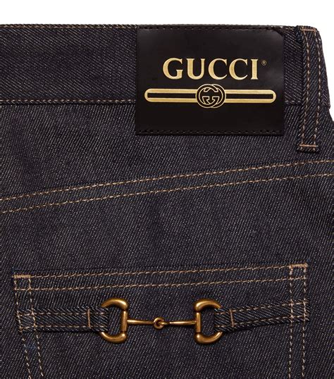 gucci tapered jeans.